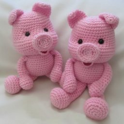 Вяжем милого Пятачка