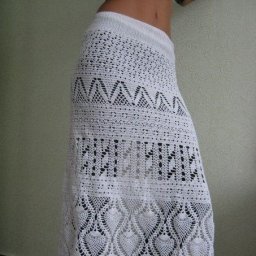 Юбка для любителей узора "Ананас"