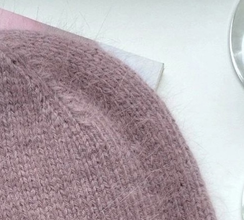 Шапка из пуха норки