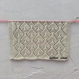 Узор спицами в копилку