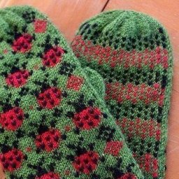 Узор "Божьи коровки", для вязания/вышивки