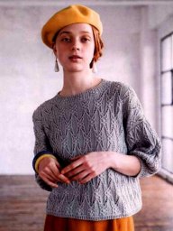 Джемпер спицами