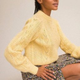 Джемпер спицами