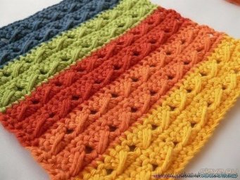 Интересный узор крючком