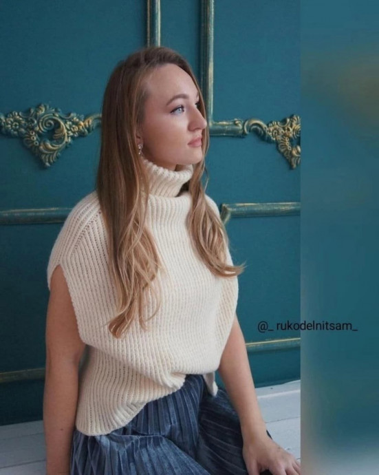 Жилет из Alize Lanagold classic