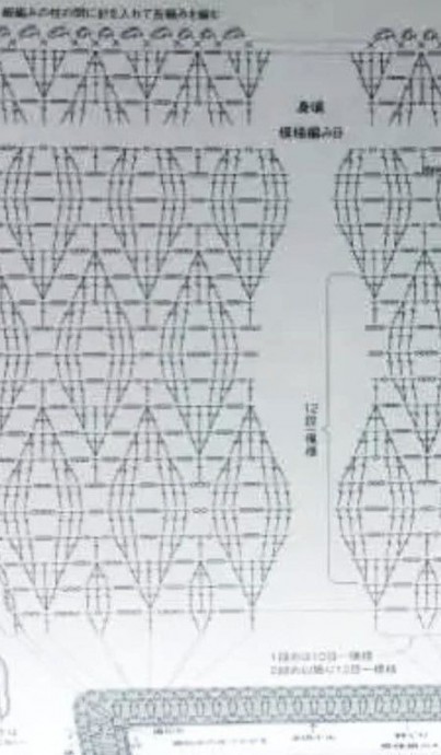 Красивый ажурный узор для летних кофточек, вяжем крючком