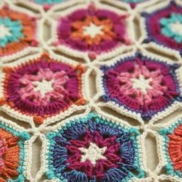 Красивый разноцветный мотив