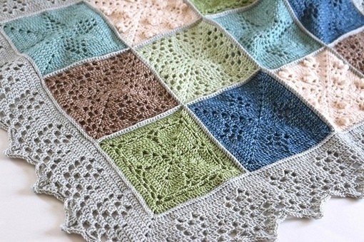 Плед крючком Плед крючком