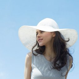 Пляжная шляпа, вяжем крючком