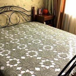 Покрывало из мотивов крючком