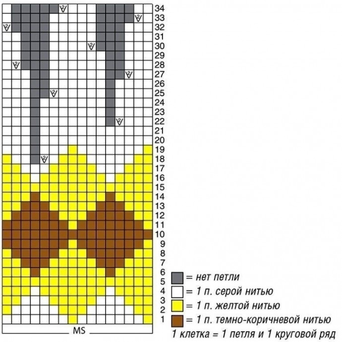 Туника с жаккардовыми ромбами