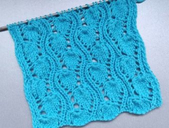 Узор спицами