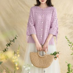 Жакет крючком