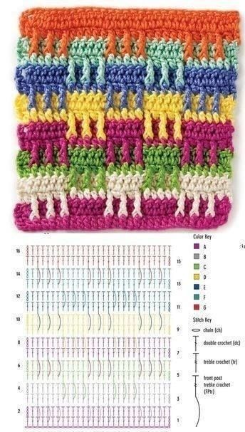 Подборка схем для вязания крючком