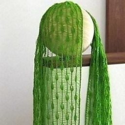 Роскошный палантин "Капли дождя", вяжем спицами