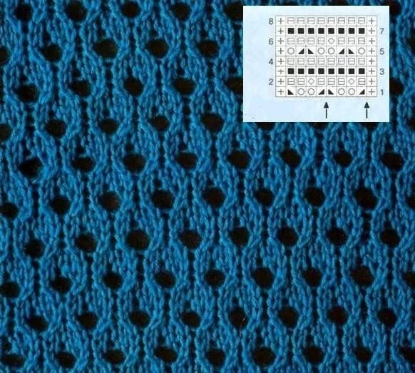 Джемпер "Шоколад" спицами