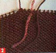 Как вязать в технике интарсия?