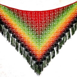 Вяжем красивую шаль