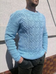 Вяжем мужчинам: джемпер