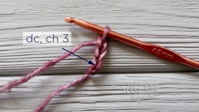 Круглая кокетка реглан для кардигана со стрекозами