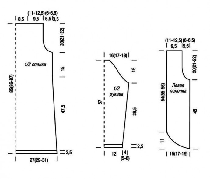 Узоры спицами, подборка