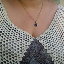 Ажурный воротник как украшение для платья