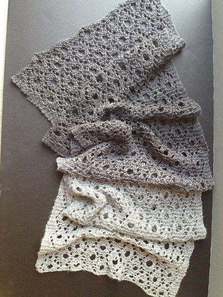 Шаль «Reversible Circles of Lace», вяжем спицами Шаль «Reversible Circles of Lace», вяжем спицами