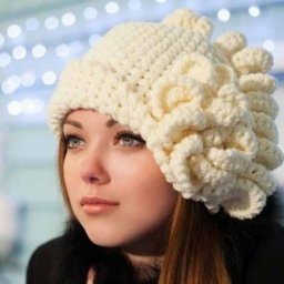 Немного французского настроения, шапочка "Парижанка"