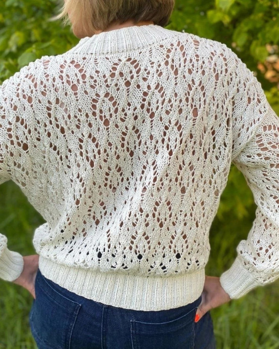 Краткое описание ажурного бомбера