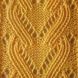 Подборка узоров спицами