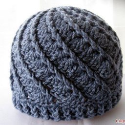 Уютная спиралевидная шапочк