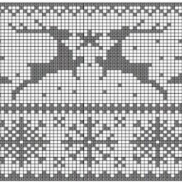 Зимние жаккарды - отличная подборка схем!