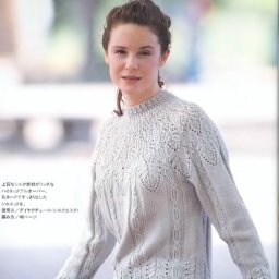 Свитер спицами