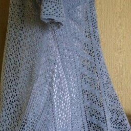 Туника филейным вязанием