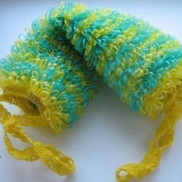 Вяжем мочалку!