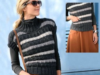 Безрукавка с кармашками