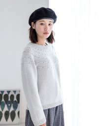 Джемпер с круглой кокеткой