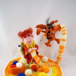 Композиция (крючок) "Я вяжу,  и пусть весь мир подождет!" Всем нам вязальщицам, посвящается.