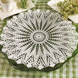 Красивая салфетка крючком