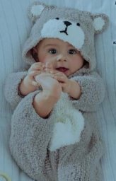 Κомбинезон "Мишутка" спицами