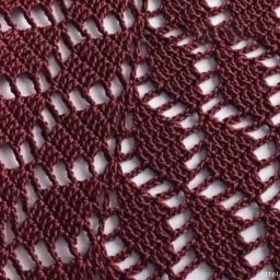 Плед крючком