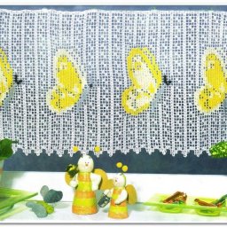 Шторка "Бабочки" - добавим солнца кухне!