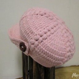 Симпатичная кепка крючком