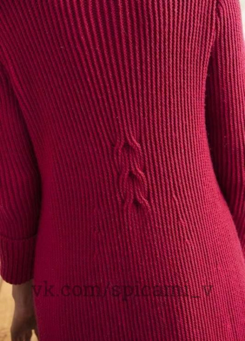 Кардиган спицами