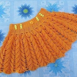 Вяжем солнечную юбочку для девочки