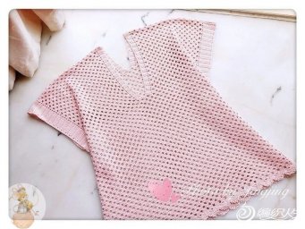 Розовый летний топ крючком — нежность, которую хочется носить каждый день