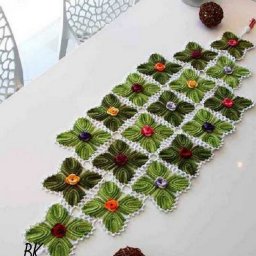 Интересная салфеточка крючком