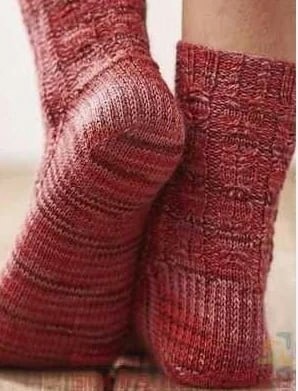 Круглая (французская) пятка, разнообразим вязание носков!