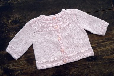 Жакет для ребенка, вяжем спицами