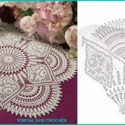 Милые вязаные салфетки